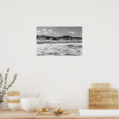 Het strand aan de kant van de zee, Oregon-foto Poster (Keuken)
