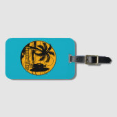 het strand bagagelabel (Voorkant (horizontaal))