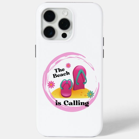 het strand belt Case-Mate iPhone case (Achterkant)