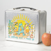 Het strand belt en ik moet gaan (In situ)