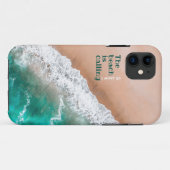 Het strand belt... ik moet gaan. Case-Mate iPhone case (Achterkant (horizontaal))