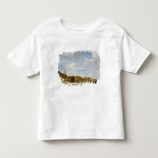 Het strand bij Egmond-an-Zee Kinder Shirts (Voorkant)