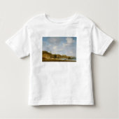 Het strand bij Egmond-an-Zee Kinder Shirts (Voorkant)