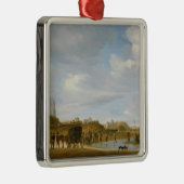 Het strand bij Egmond-an-Zee Metalen Ornament (Rechts)