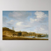 Het strand bij Egmond-an-Zee Poster (Voorkant)