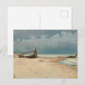 Het strand bij Højen door P.S. Krøyer, Art Briefkaart (Voorkant / Achterkant)