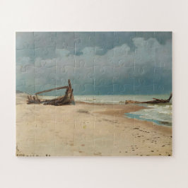 Het strand bij Højen door P.S. Krøyer, Art Legpuzzel