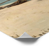 Het strand bij Højen door P.S. Krøyer, Art Poster (Hoek)