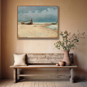 Het strand bij Højen door P.S. Krøyer, Art Poster