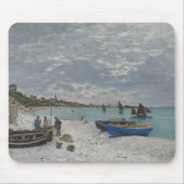 Het strand bij Sainte-Adresse van Claude Monet Muismat (Voorkant)