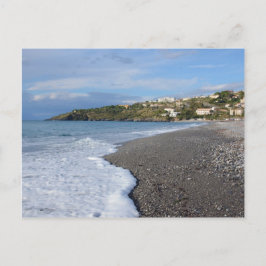 Het strand bij Scalea Briefkaart