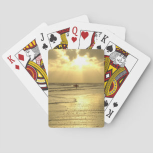 Het strand bij Sunset Speelkaarten