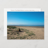 Het strand bij Troon Scotland Briefkaart (Voorkant / Achterkant)