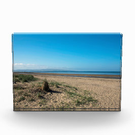 Het strand bij Troon Scotland Briefkaart Poster Fotoblokken