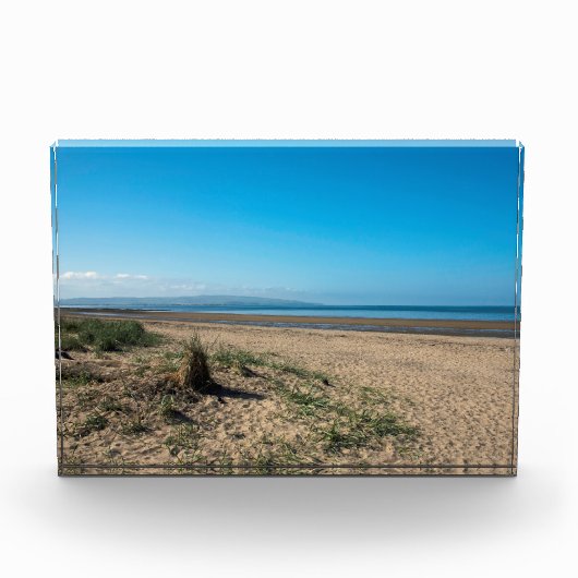 Het strand bij Troon Scotland Briefkaart Poster Fotoblokken (Voorkant)