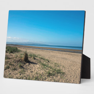 Het strand bij Troon Scotland Briefkaart Poster Fotoplaat