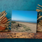 Het strand bij Troon Scotland Briefkaart Poster Fotoplaat (Zijkant)