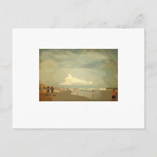 Het strand bij Wildwood Briefkaart (Voorkant)