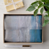 Het strand Blue White Tropical Ocean Waves Coastal Tissuepapier (Geschenk)