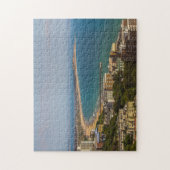 Het strand Bournemouth. Legpuzzel (Verticaal)