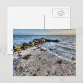 Het strand Briefkaart (Voorkant / Achterkant)