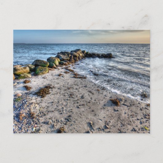 Het strand Briefkaart (Voorkant)