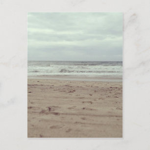 Het strand briefkaart