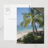 Het strand briefkaart (Voorkant / Achterkant)