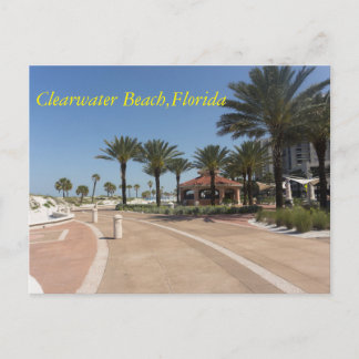 Het Strand Florida van Clearwater Briefkaart