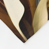 Het strand gebonden surrealist fleece deken (Hoek)