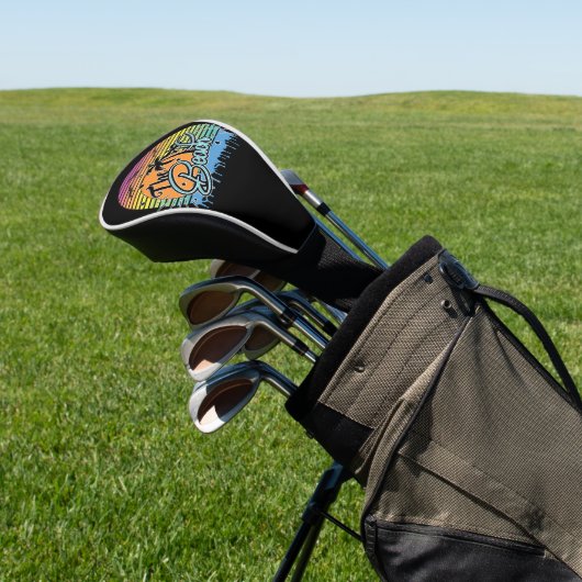 Het strand golfheadcover (Insitu)