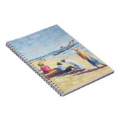 Het strand in Abene Senegal 1997 Notitieboek (Rechterzijde)
