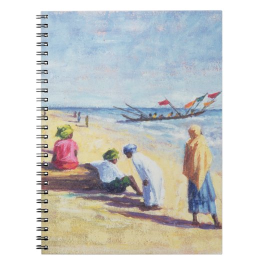 Het strand in Abene Senegal 1997 Notitieboek (Voorkant)