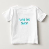 Het strand is de plek om te zijn. Beach Baby (Achterkant)