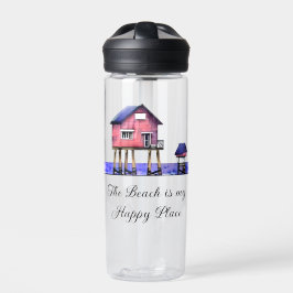 Het strand is mijn gelukkige plek waterfles