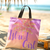 Het strand is mijn Therapie Sinaasappel Tropische  Crossbody Tas