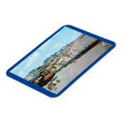 Het strand, Kaapje mei NJ,  Briefkaart Magneet (Linkerzijde)