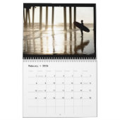 Het strand kalender (Feb 2026)