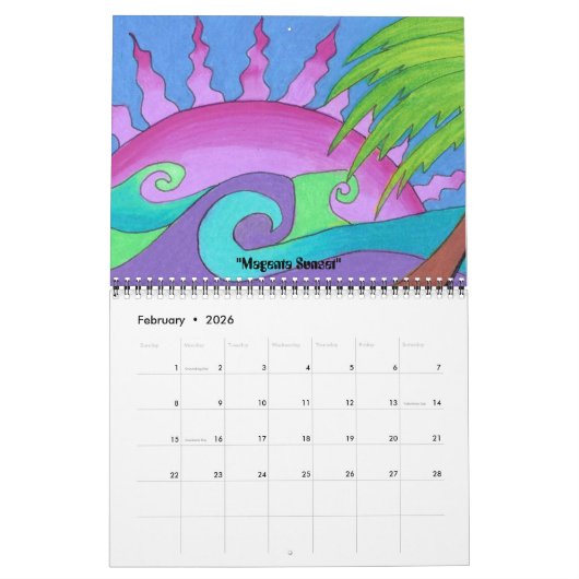 Het strand! Kalender (Feb 2026)