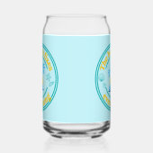Het strand lost alles op blikvorm glas (Rechts)