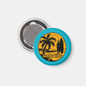 het strand magneet (Voorkant / Achterkant)