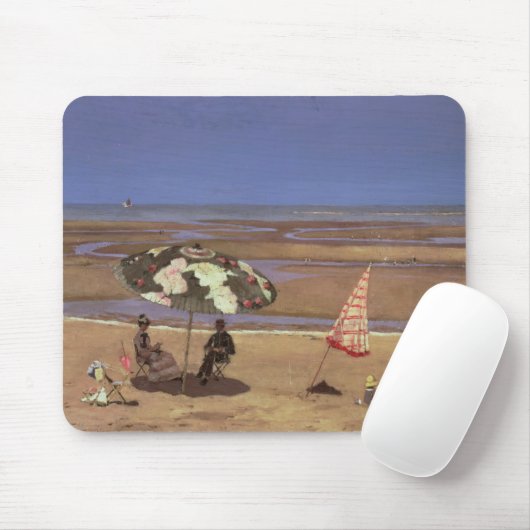 Het strand muismat (Met muis)