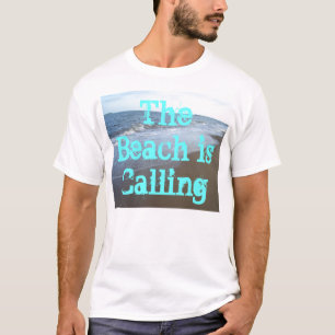 Het strand noemt de Ocean Summer Beach Tshirts