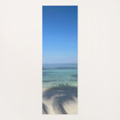 Het strand noemt me gepersonaliseerd yogamat (Achterkant)