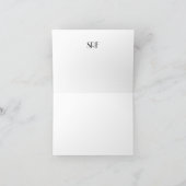 Het Strand Notecard van Shell Bedankkaart (Binnen)