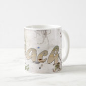 Het strand op je Mok (Voorkant rechts)