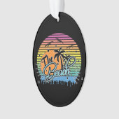Het strand ornament (voorkant)