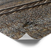 Het strand poster (Hoek)