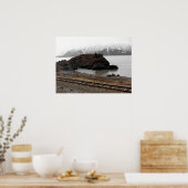 Het strand poster (Keuken)