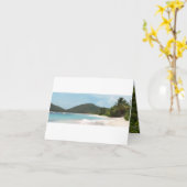 Het Strand Puerto Rico van het Flamenco van Kaart (Gele Bloem)